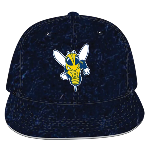 NCAA University Of Rochester 6 Panel Freshmen Snapback Baseball Caps Hat Navy 